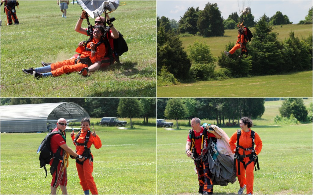 Skydiving